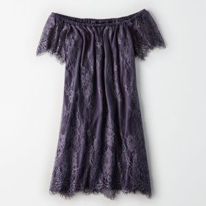 Lace Off The Shoulder Dress